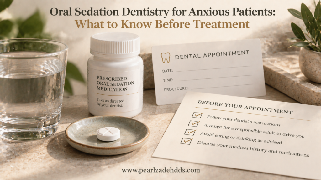 Oral Sedation Dentistry for Anxious Patients