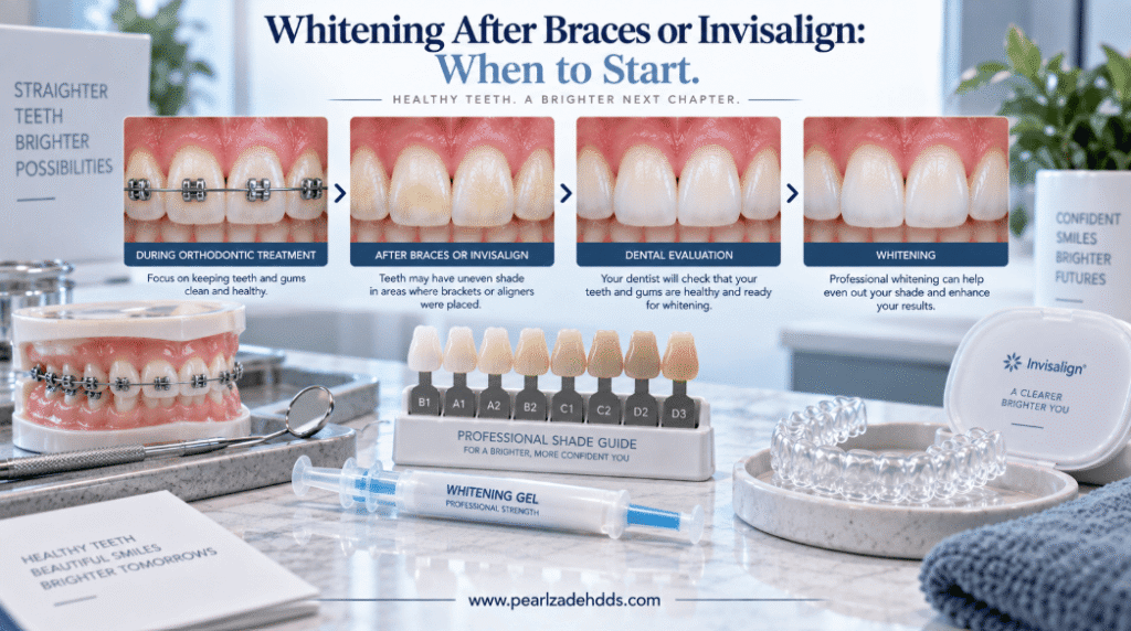 Whitening After Braces or Invisalign