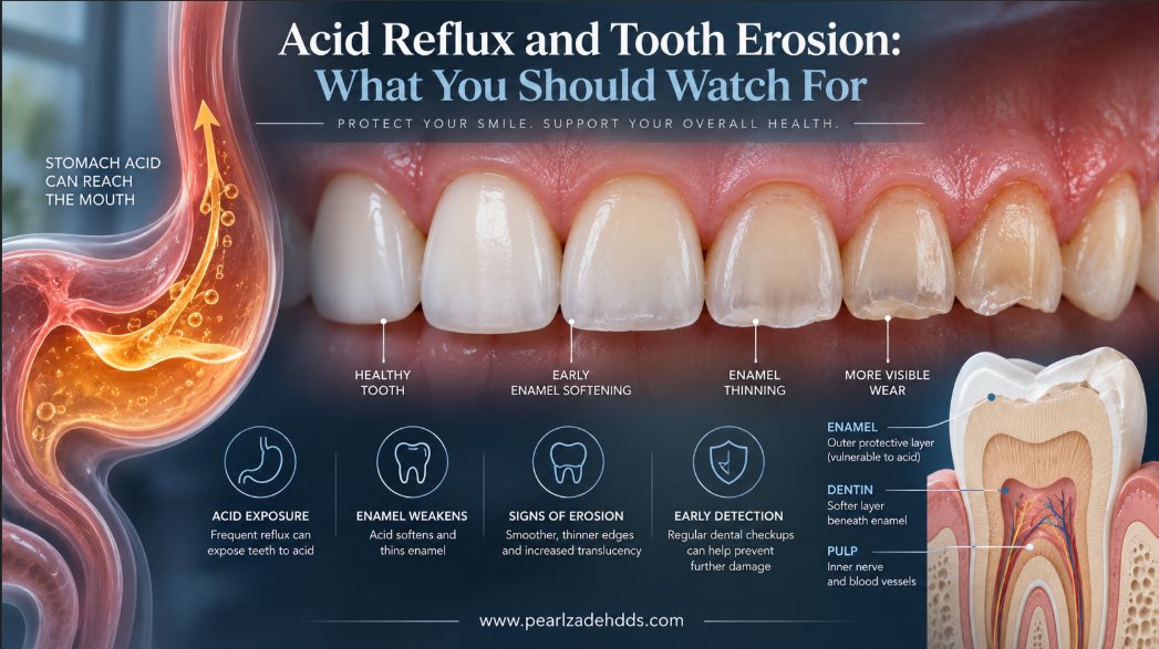 Acid Reflux and Tooth Erosion: What You Should Watch For