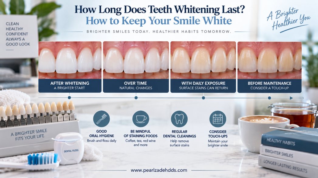 How Long Does Teeth Whitening Last? How to Keep Your Smile White