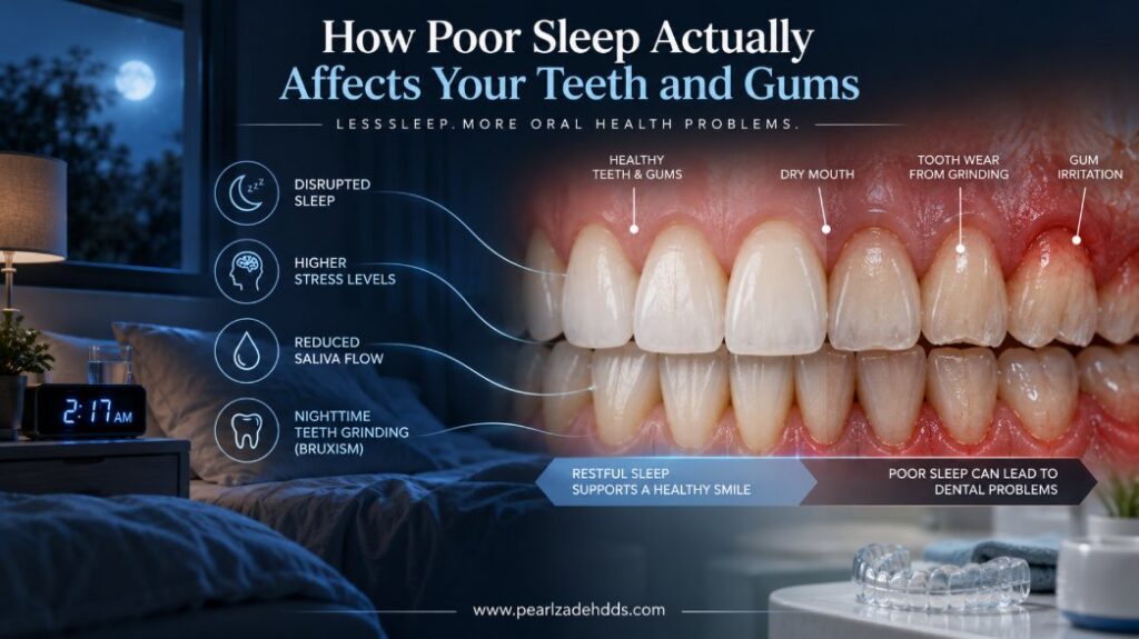 How Poor Sleep Actually Affects Your Teeth and Gums