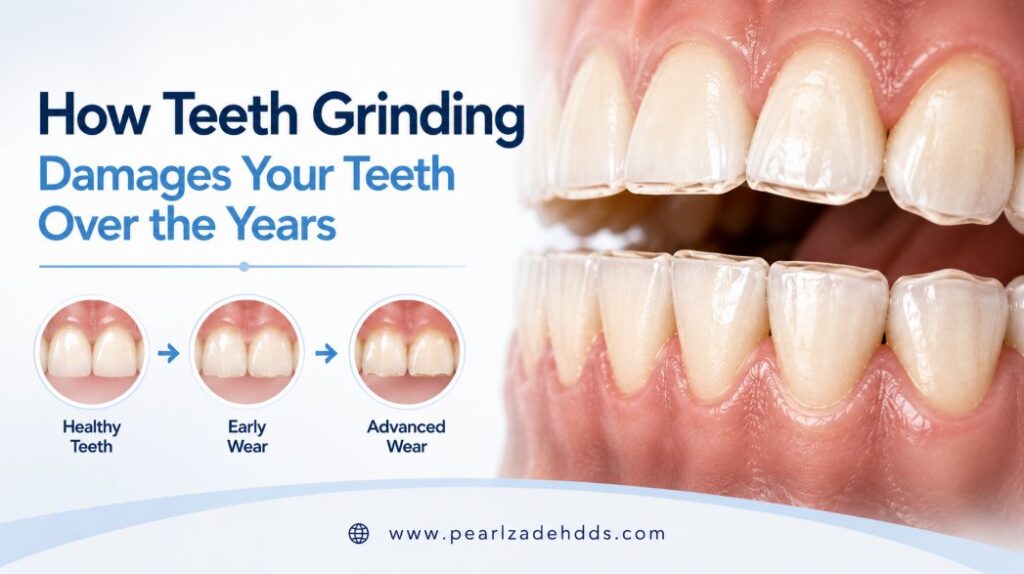 How Teeth Grinding Damages Your Teeth Over the Years