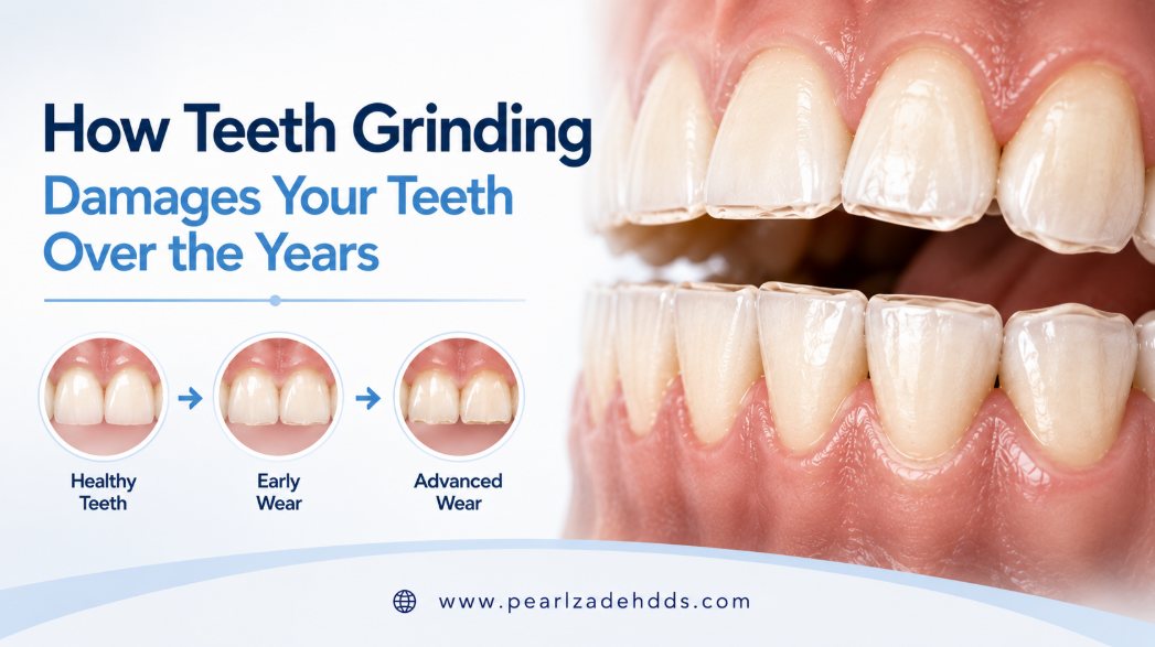 How Teeth Grinding Damages Your Teeth Over the Years
