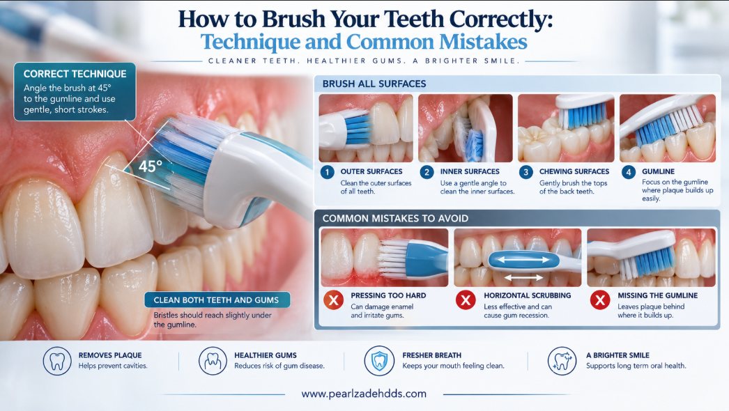 How to Brush Your Teeth Correctly: Technique and Common Mistakes