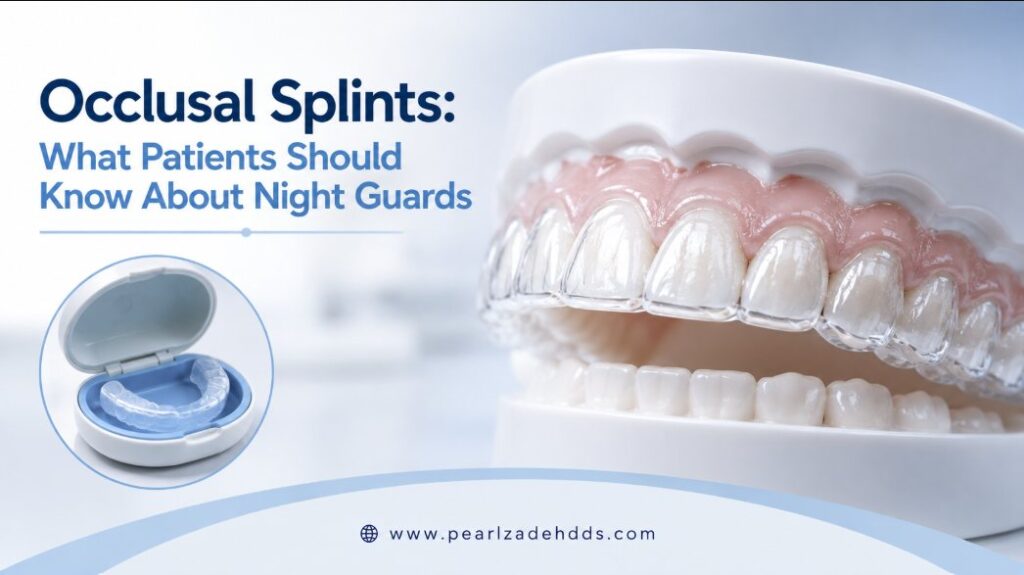 Occlusal Splints: What Patients Should Know About Night Guards