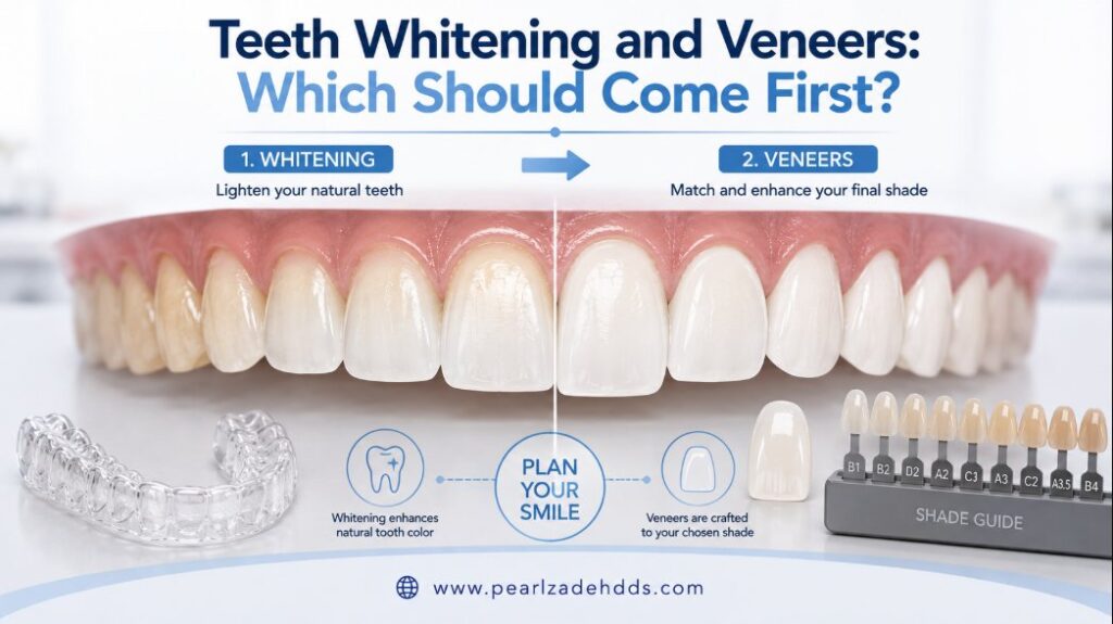Teeth Whitening and Veneers: Which Should Come First?