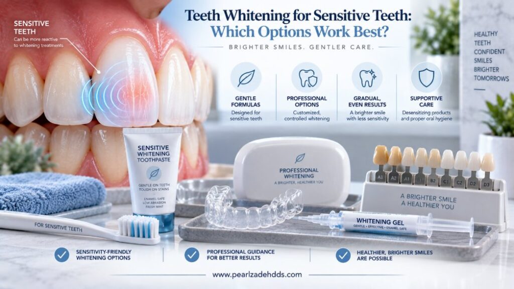 Teeth Whitening for Sensitive Teeth: Which Options Work Best?