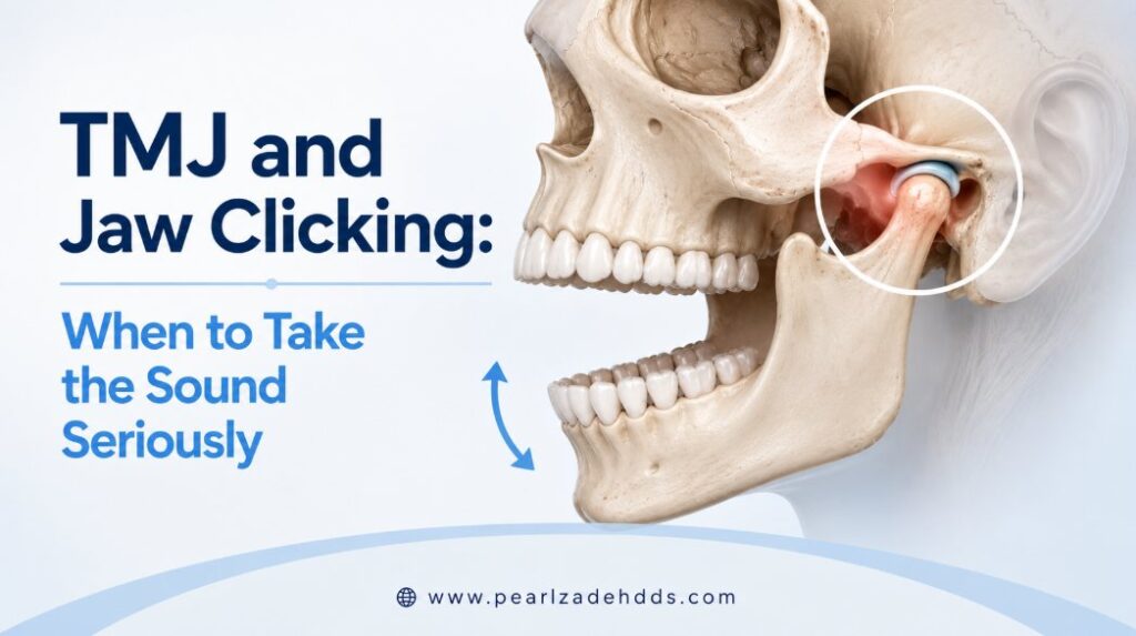 TMJ and Jaw Clicking: When to Take the Sound Seriously