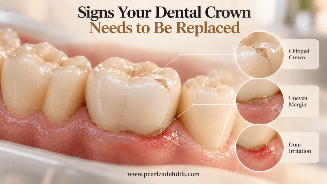 Signs Your Dental Crown Needs to Be Replaced