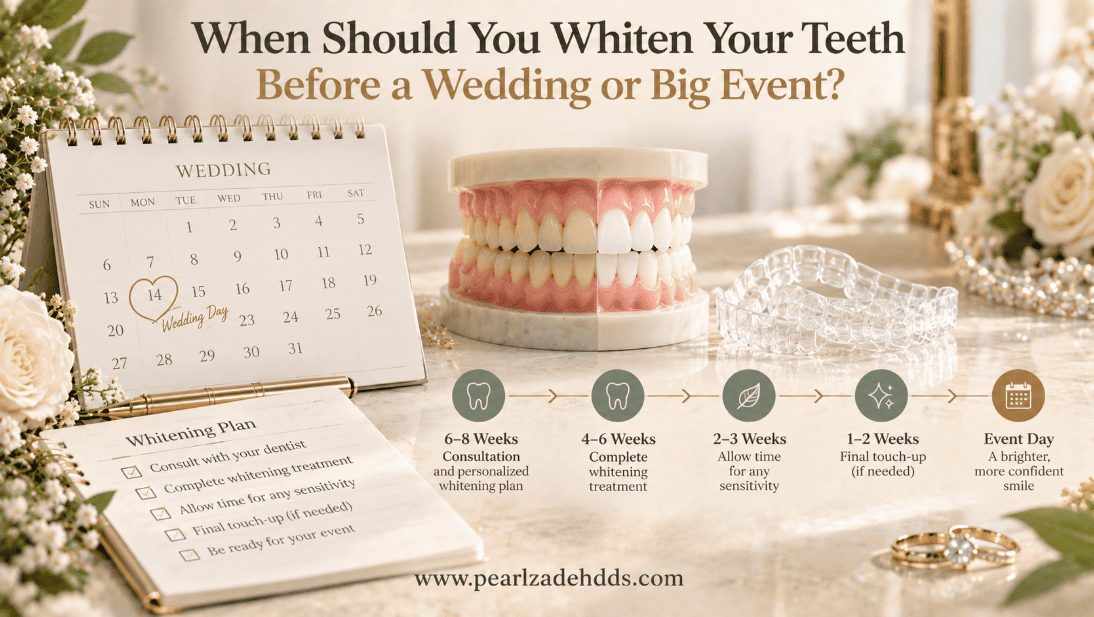 When Should You Whiten Your Teeth Before a Wedding or Big Event?