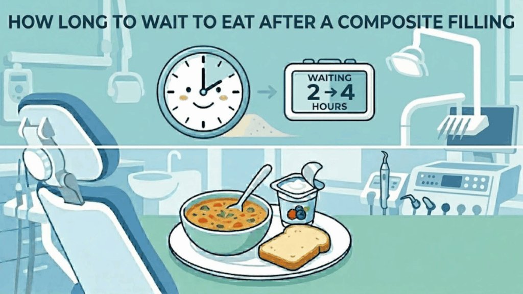 How Long to Wait to Eat After a Composite Filling