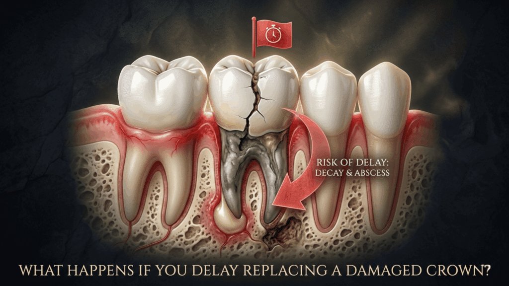 What Happens If You Delay Replacing a Damaged Crown