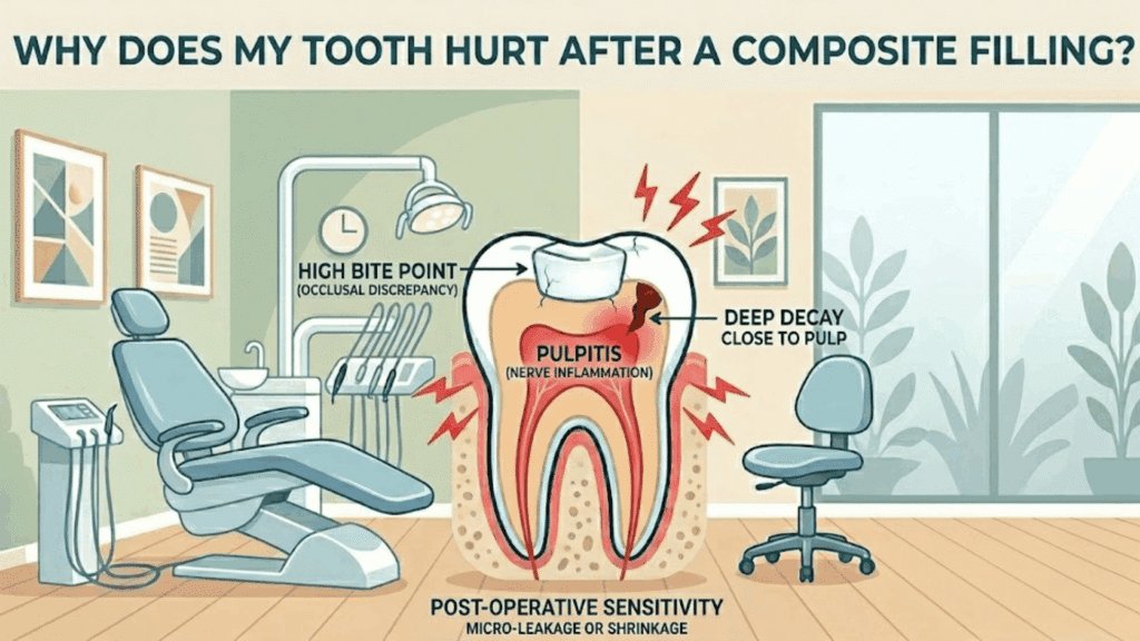 Why Does My Tooth Hurt After a Composite Filling