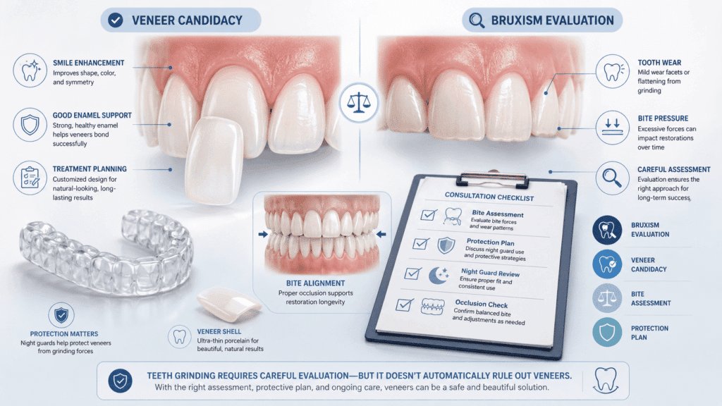 Veneers for Teeth Grinders